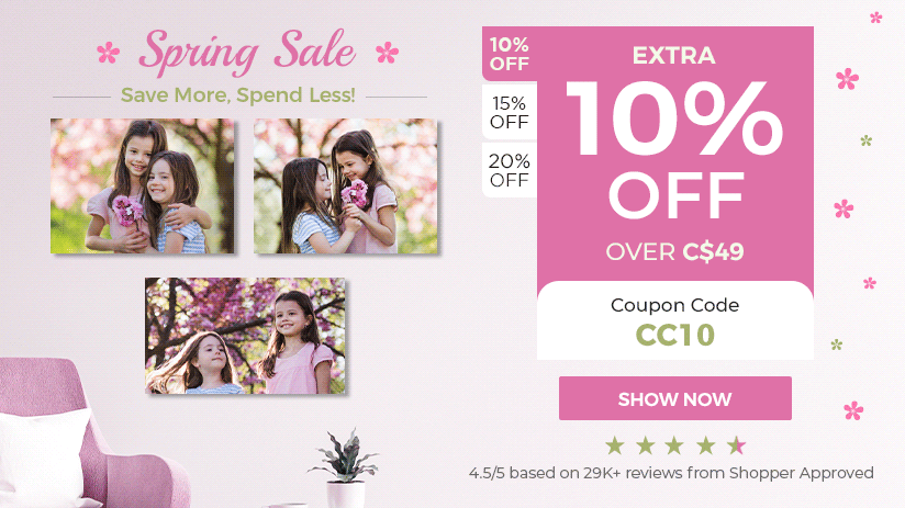 Personalized Spring Sale