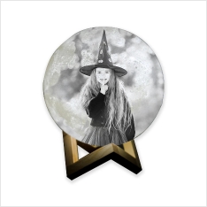 Halloween Photo Moon Lamp