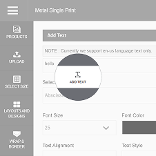 Add custom texts (optional) Add custom texts (optional)