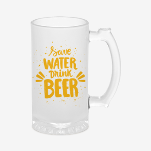 Custom pint beer mug with handle canada