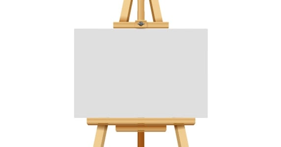 Blank Pre-Stretched Canvas
