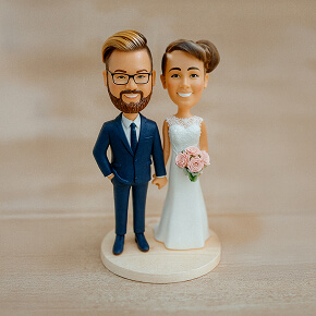 2.5 D Bobbleheads with Hand painted