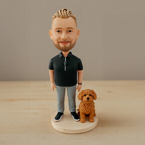 3D Pet Bobbleheads with Hand-painted