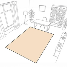 Oversized Carpet / Feature Rug