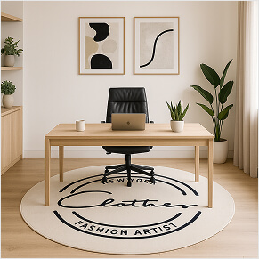 Custom Rug for Office