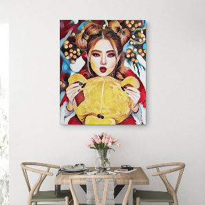 Pop Art Canvas Print for Cyber Monday Sale