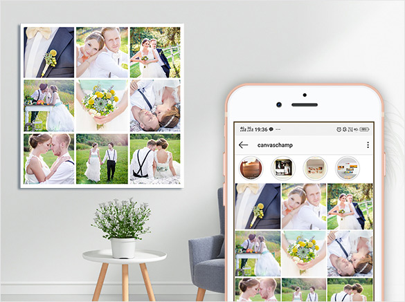 Instagram Canvas Photo Prints Canada CanvasChamp