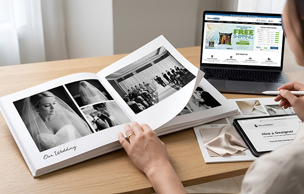 Professional photo book design service