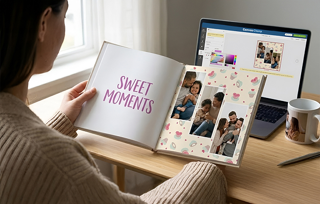 Design your own custom photo book