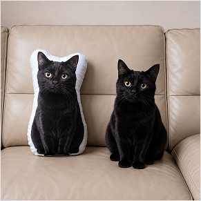 Custom Pet Shaped Pillows