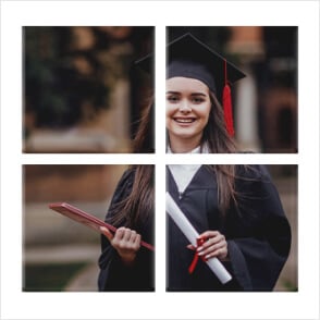 Split Canvas for Graduation