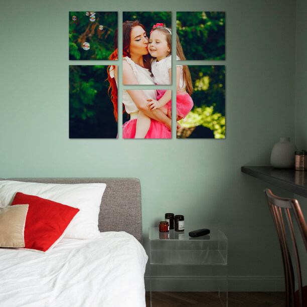 Custom Split Canvas Prints 