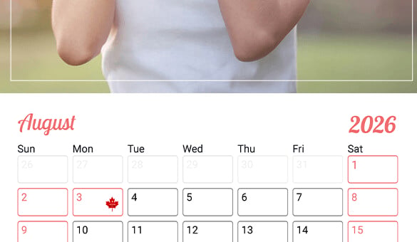 A Calendar for YOUR Year