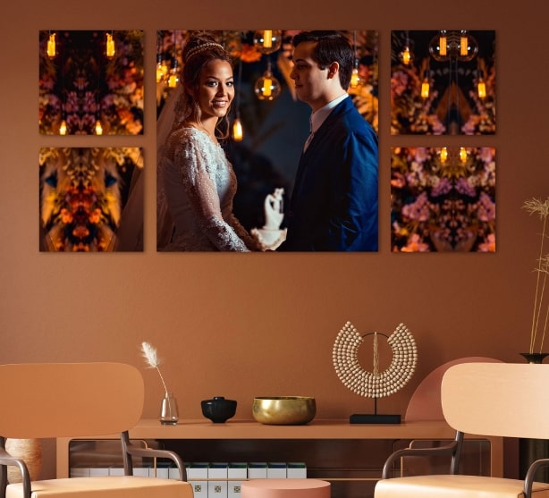 Wedding Split Canvas Prints Wedding Split Canvas Prints